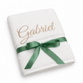 Embroidered Bath Towel