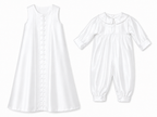 Maximus Romper and Cape Set- Satin L/S