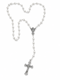 Communion Rosary Beads