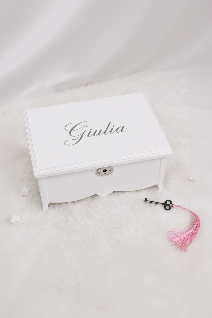Personalised Ballerina Jewellery Box
