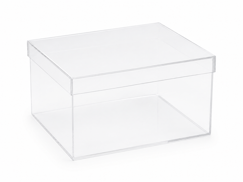 Christening Box Clear