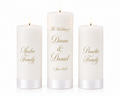 Wedding Trinity Candles