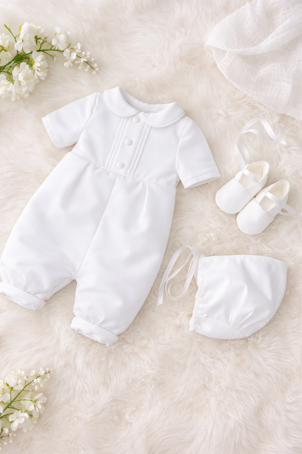 Philip Baptism Romper