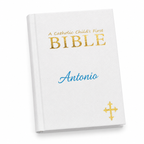 A Catholic Child's First Bible- Personalised