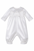 Nicolas Silk Baptism Romper