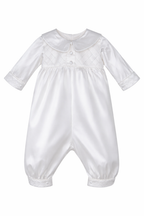 Nicolas Silk Baptism Romper