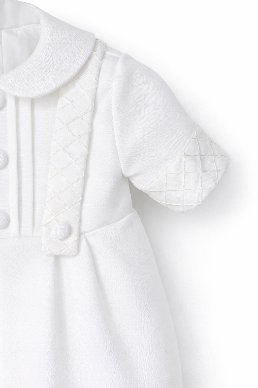 Fredrick Baptism Romper- Long