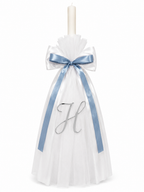 Personalised Orthodox Candle with Tulle