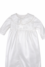 Nicolas Silk Baptism Romper