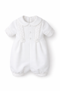 Frederick Baptism Romper- Short