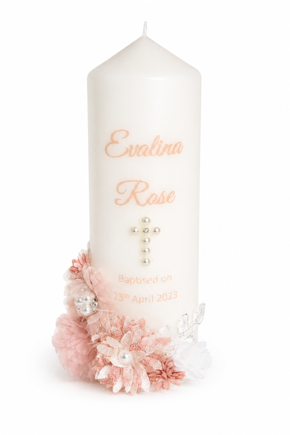 Deluxe Baptism Candle