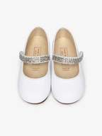 Isabella White Girls Shoes