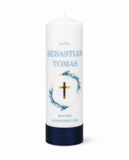 Decorative Candle Navy