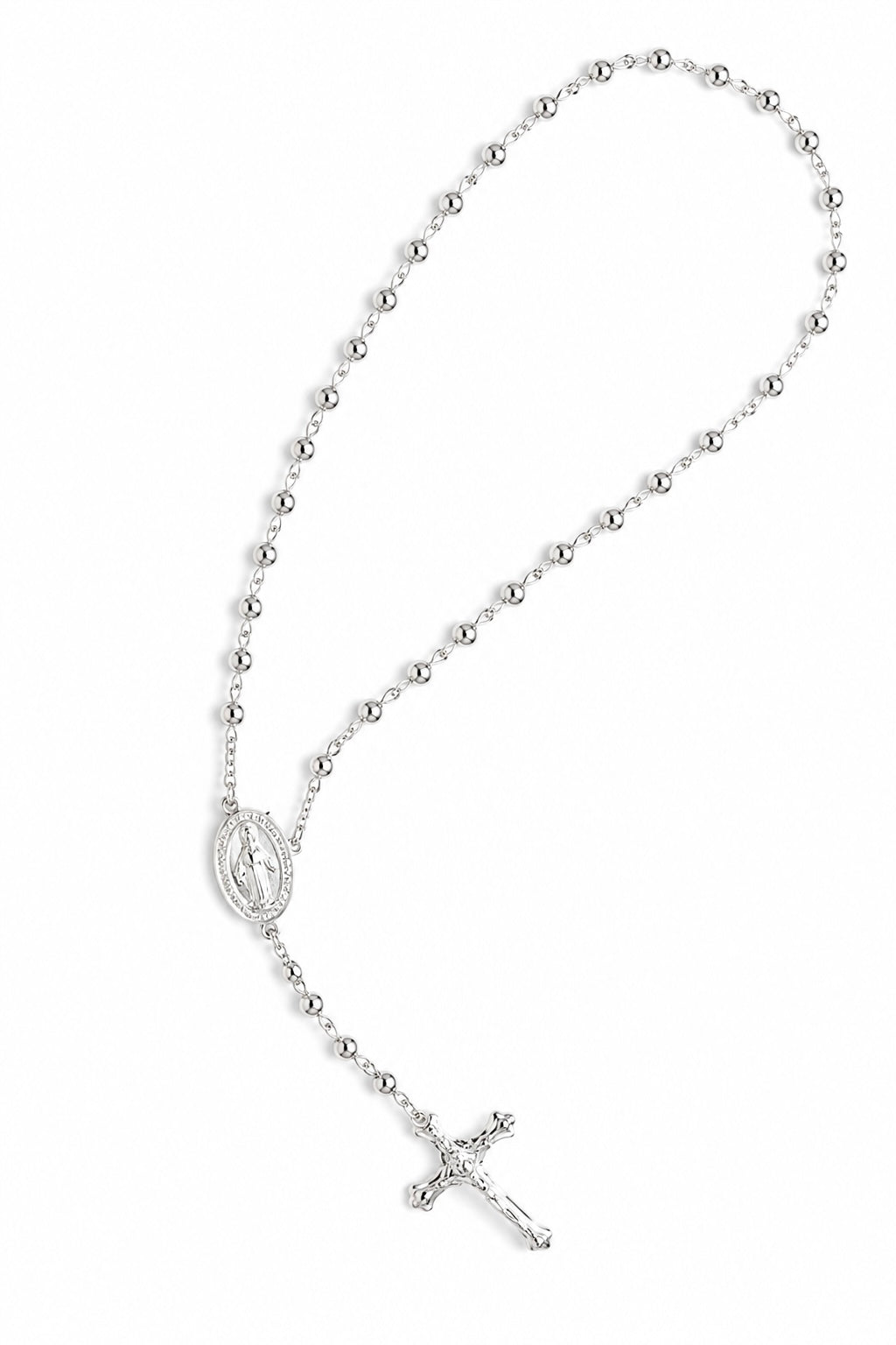 Rosary Beads - Silver