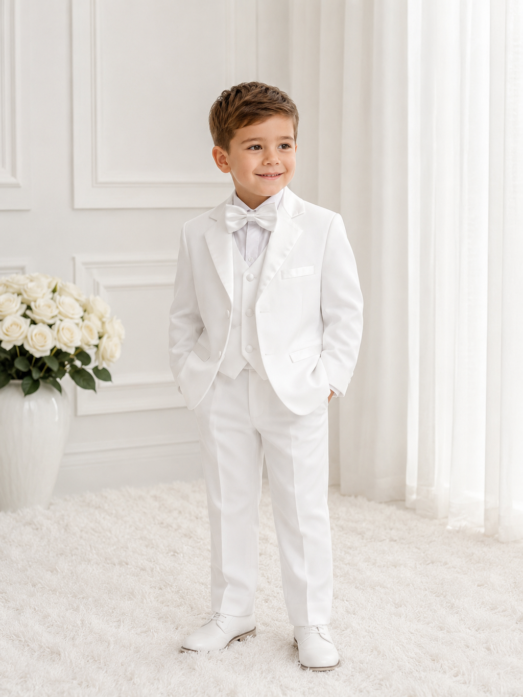 James Boys White Tuxedo