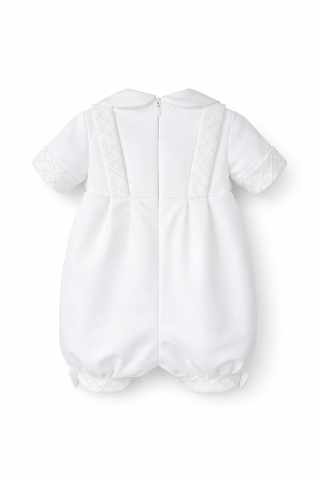 Frederick Baptism Romper- Short
