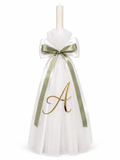 Personalised Orthodox Candle with Tulle