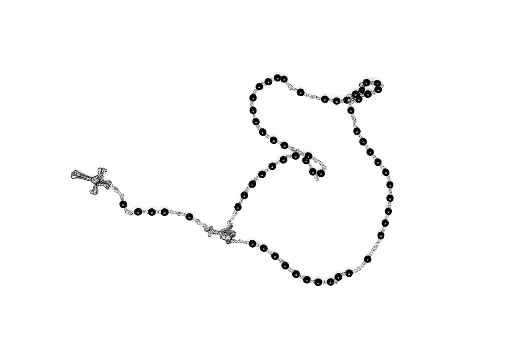 Communion Rosary Beads