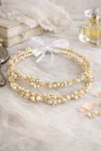 Aphrodite- Gold Stefana Wedding Crowns
