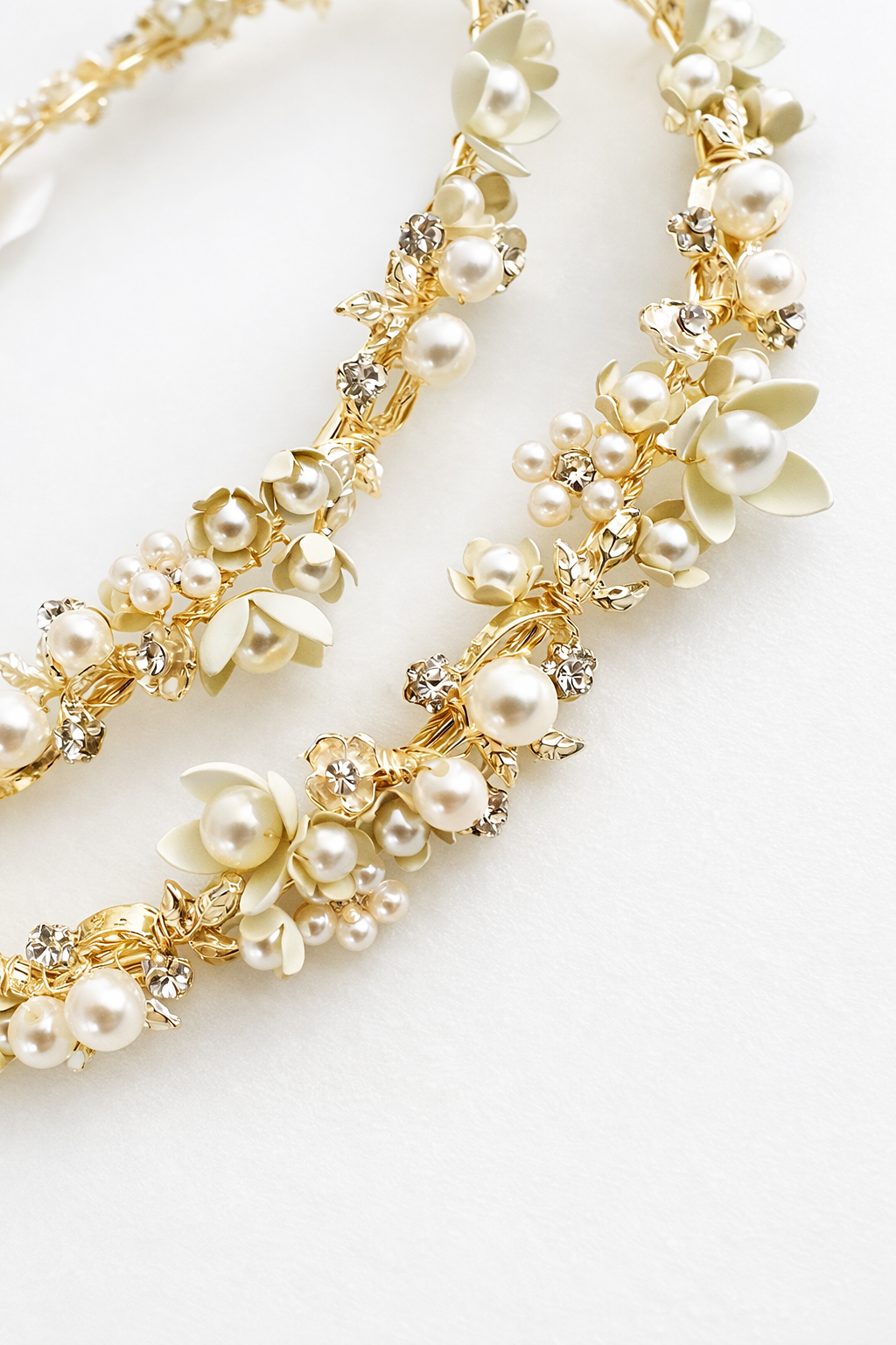 Aphrodite- Gold Stefana Wedding Crowns