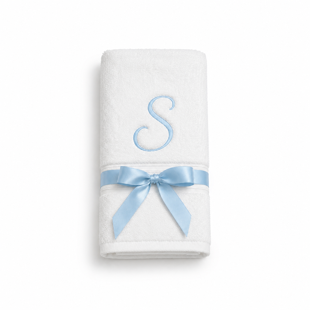 Embroidered Face Towel