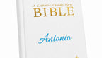 A Catholic Child's First Bible- Personalised