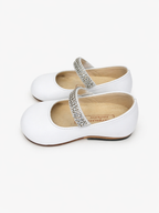 Isabella White Girls Shoes