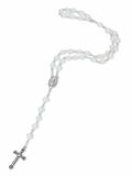 Rosary Beads- Moonstone White