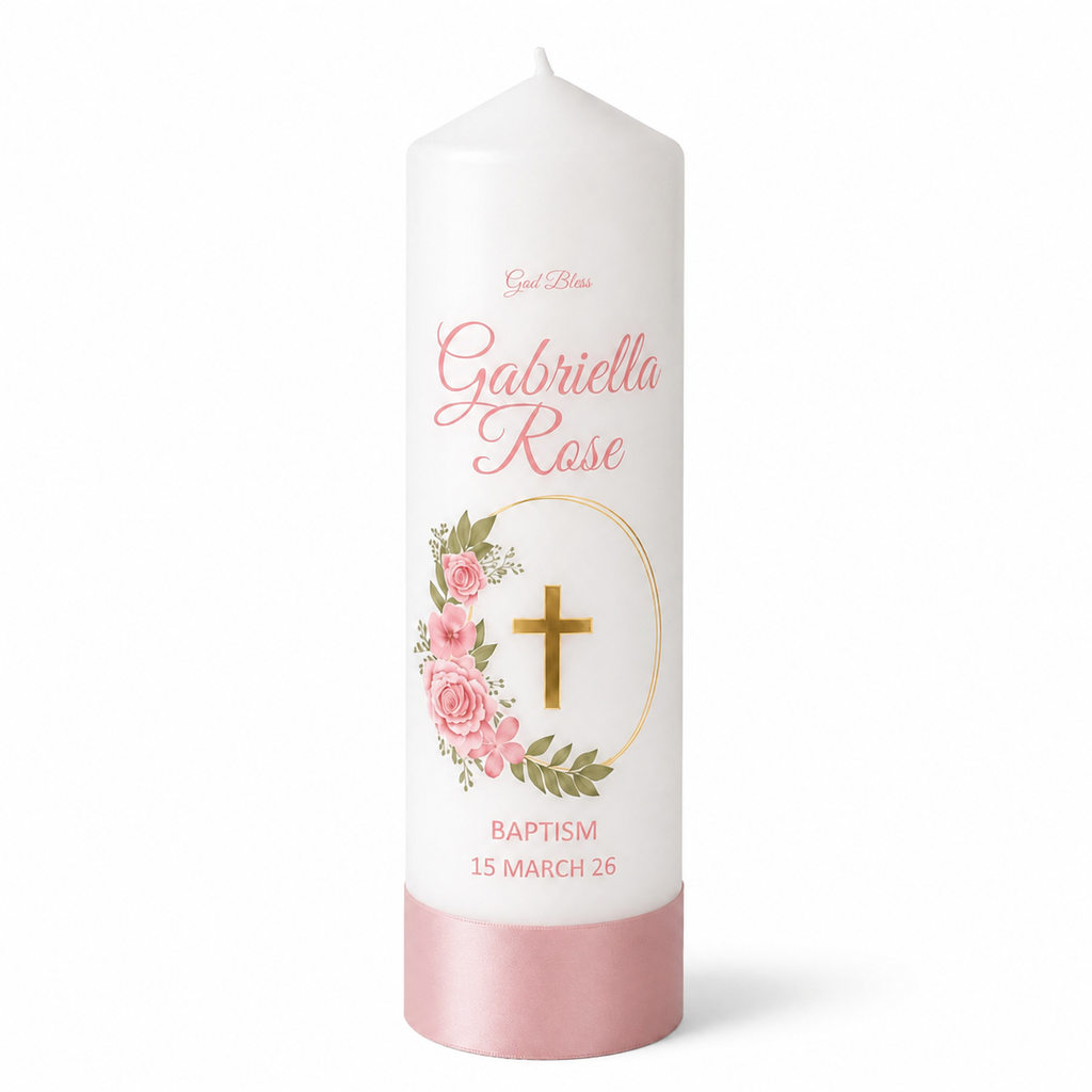 Decorative Candle Rose