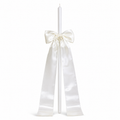 Elegant Orthodox Candle Ivory