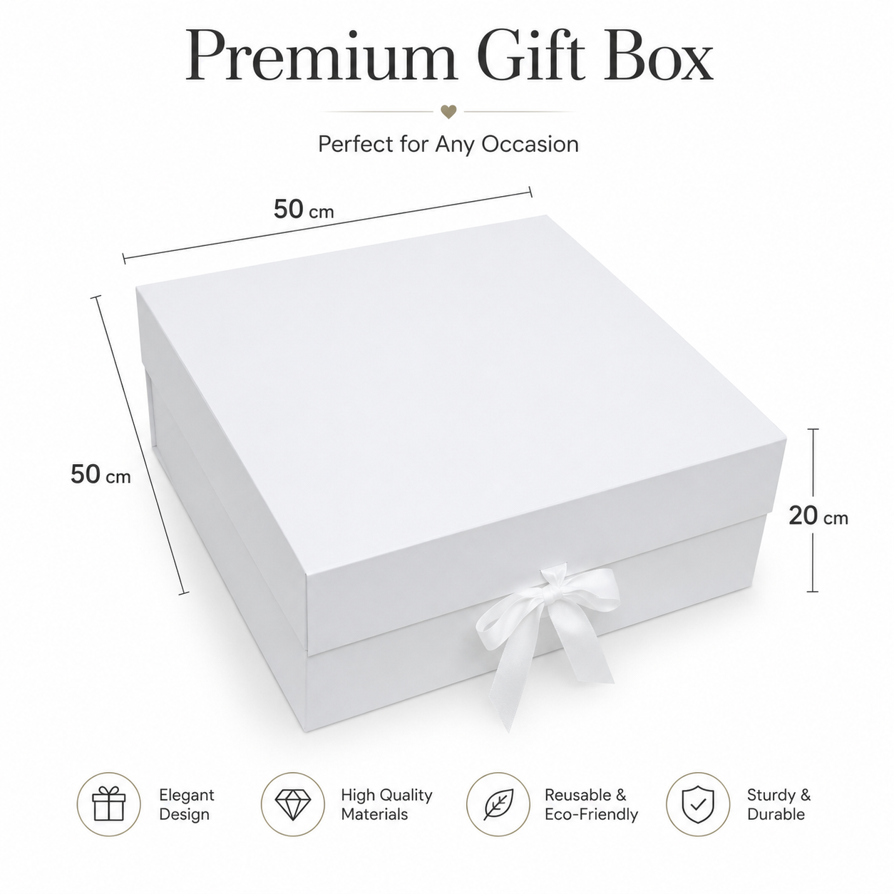 White Christening Box Personalised