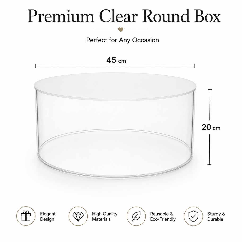 Christening Box Round