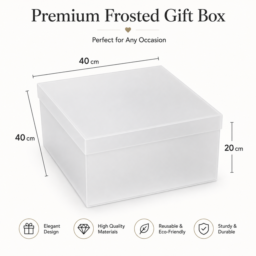 Christening Box Frosted