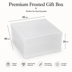 Christening Box Frosted