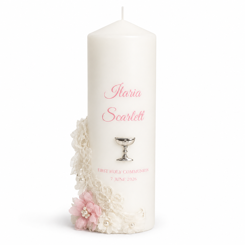 Deluxe First Holy Communion Candle