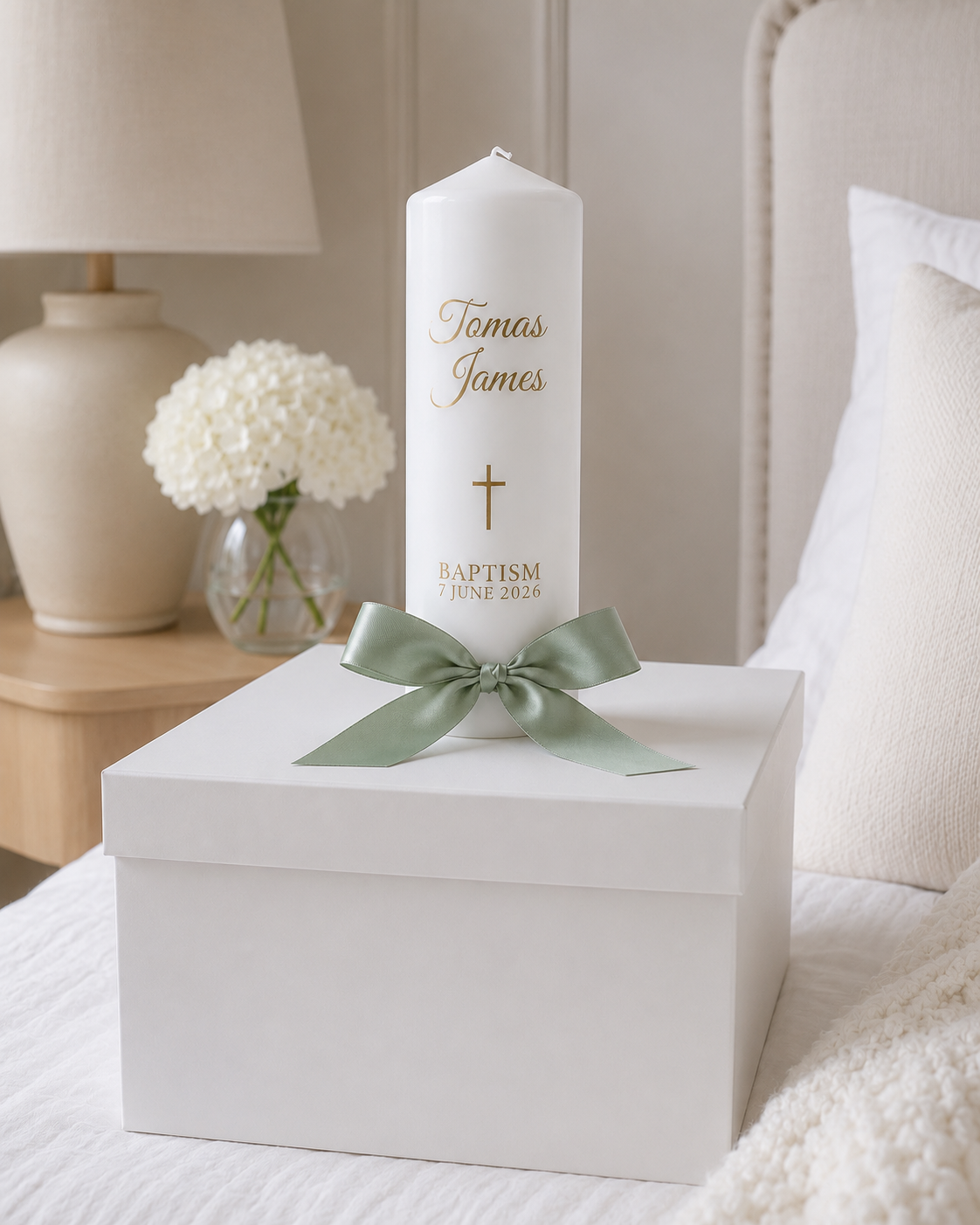 Classic Christening Candle