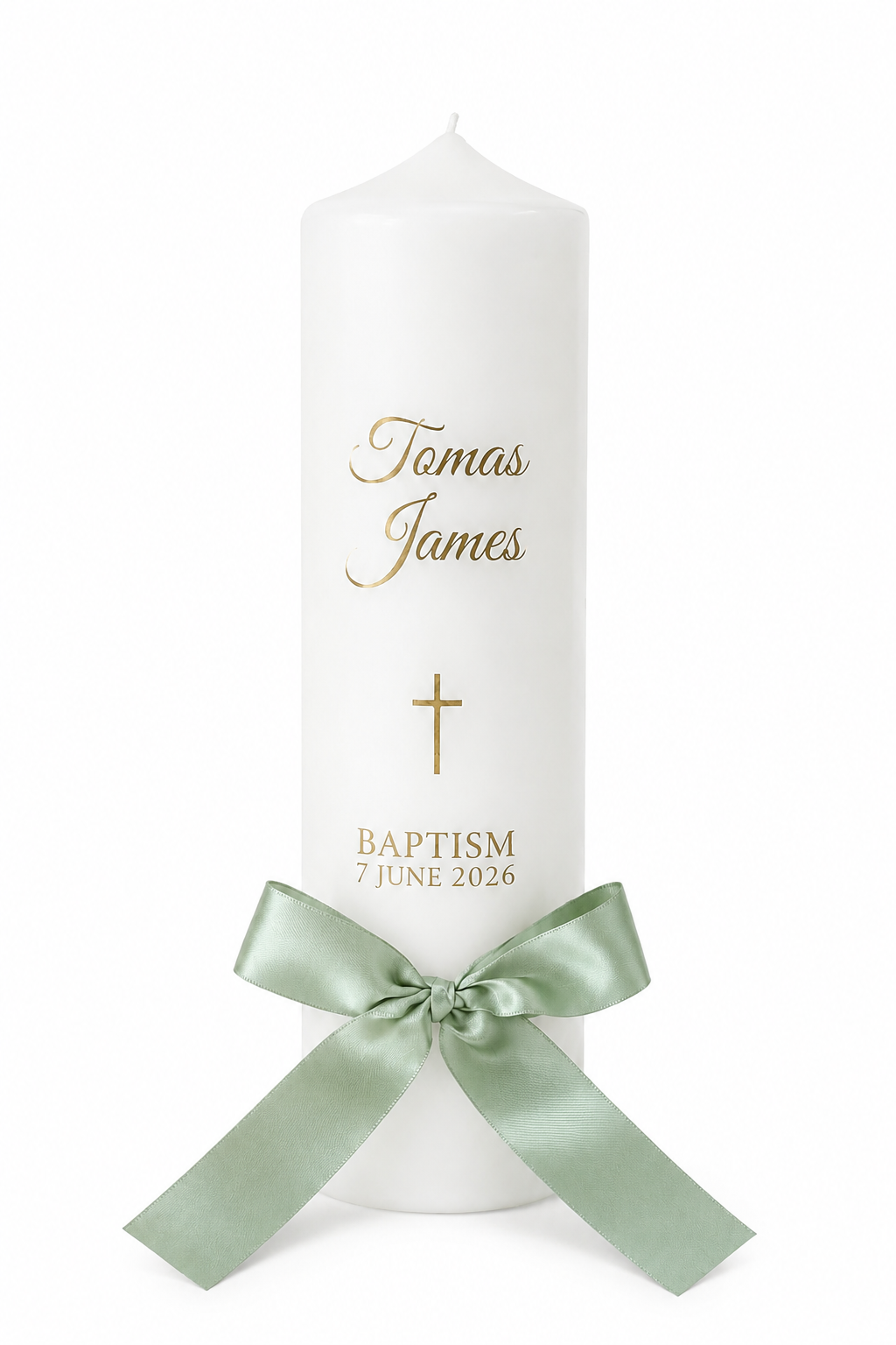 Classic Christening Candle