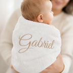 Embroidered Bath Towel