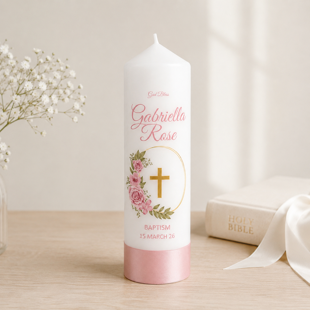 Decorative Candle Rose