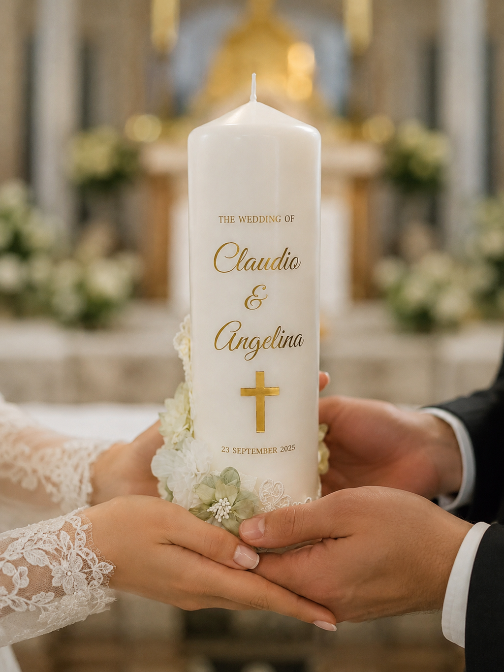 Deluxe Wedding Candle