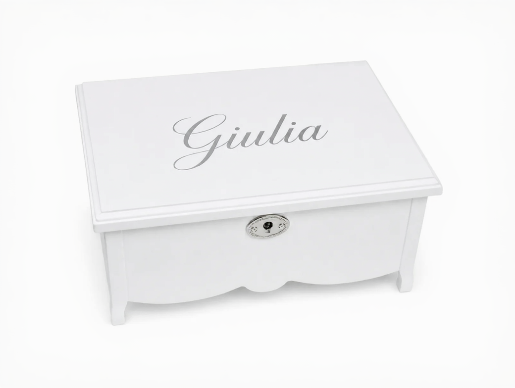 Personalised Ballerina Jewellery Box
