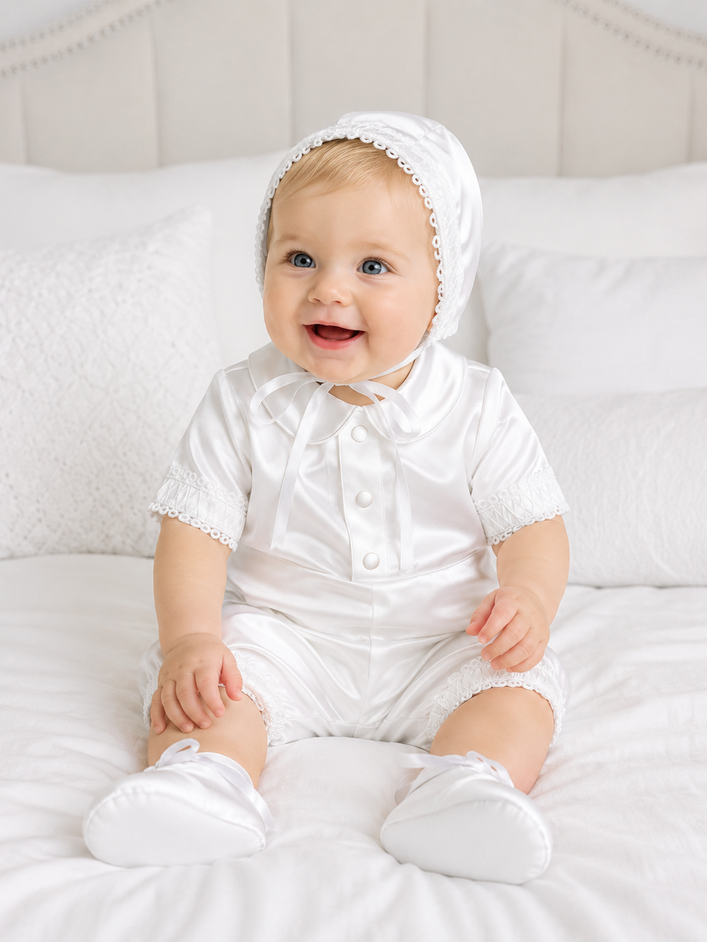 Arthur Baptism Romper