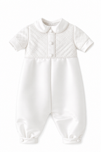 Stefano Baptism Romper