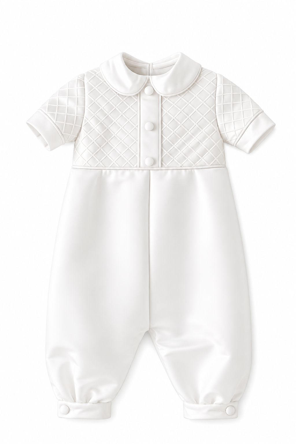 Stefano Baptism Romper