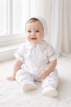 Marcus Baptism Romper