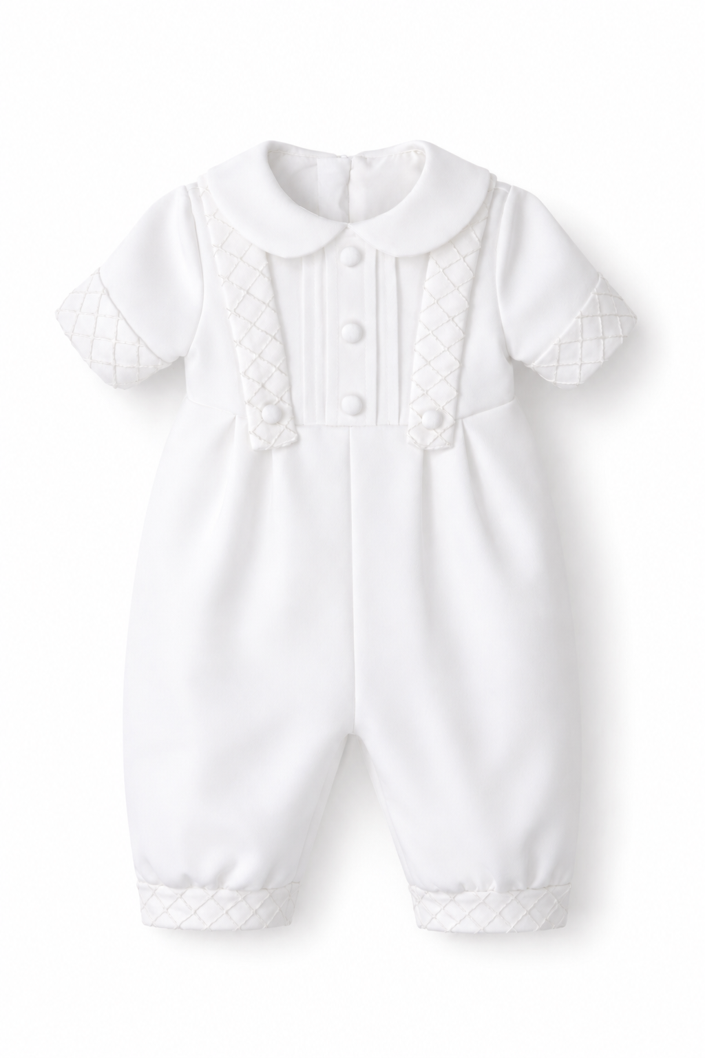 Fredrick Baptism Romper- Long