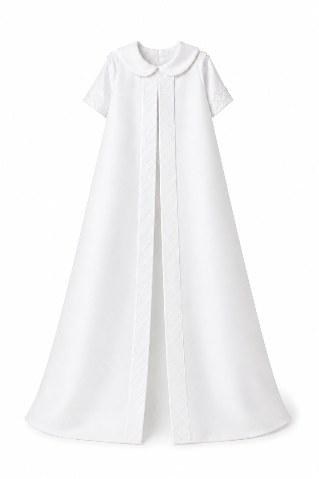 Leonardo Baptism Romper and Cape Set