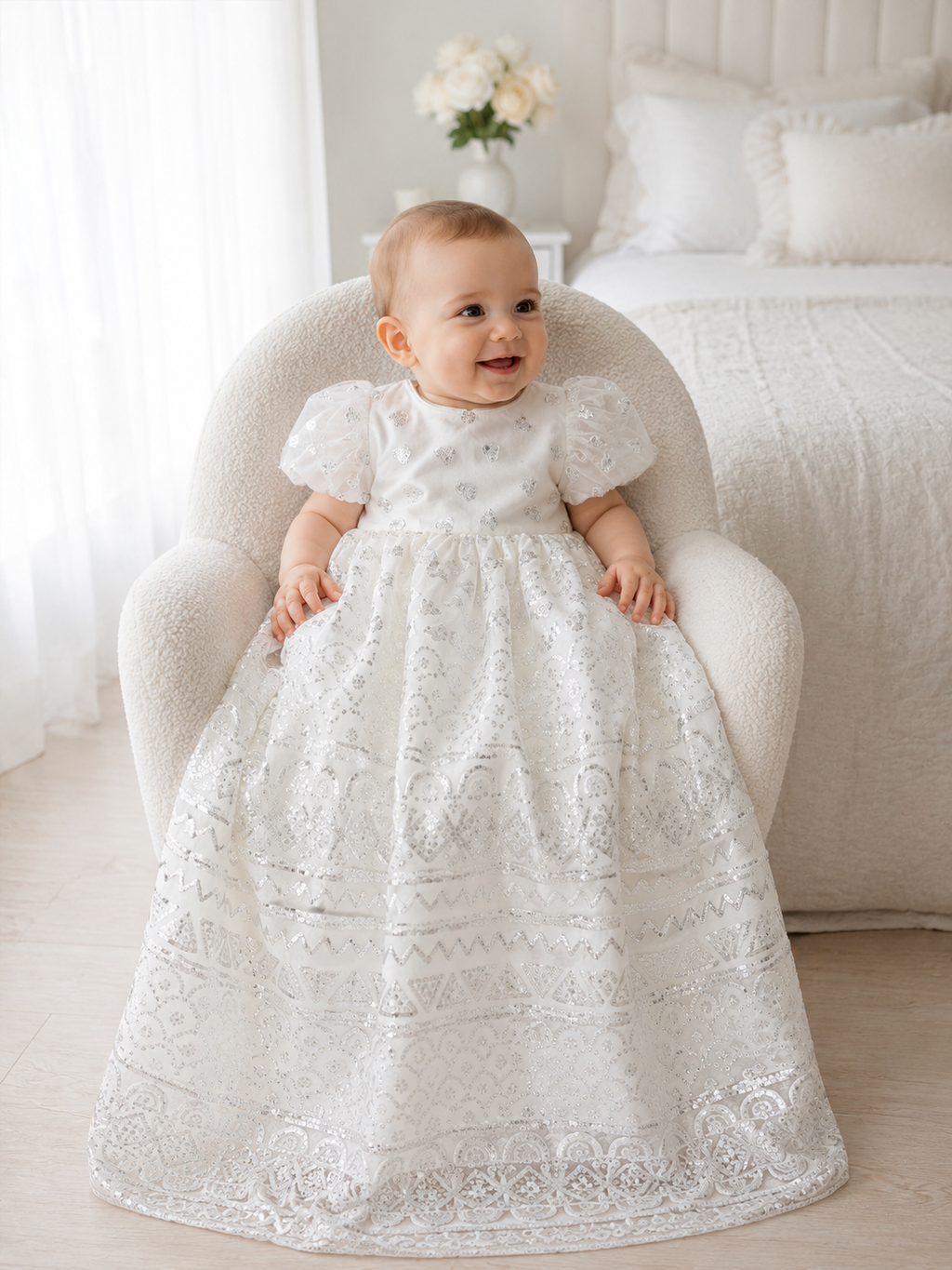Ophelia Baptism Gown