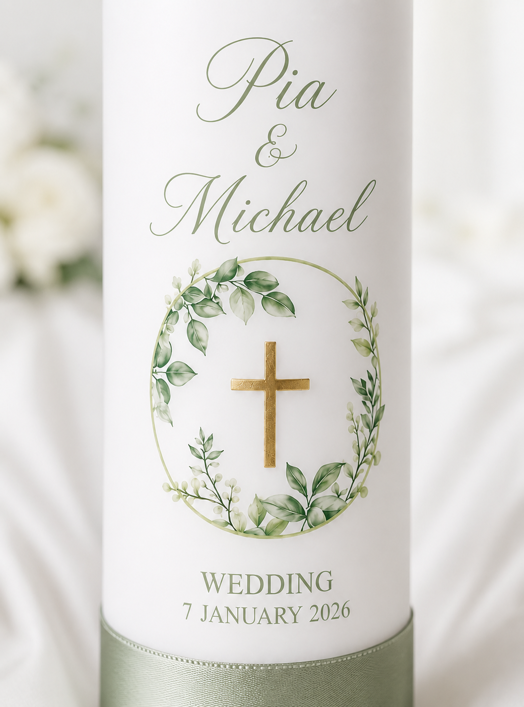 Decorative Wedding Candle
