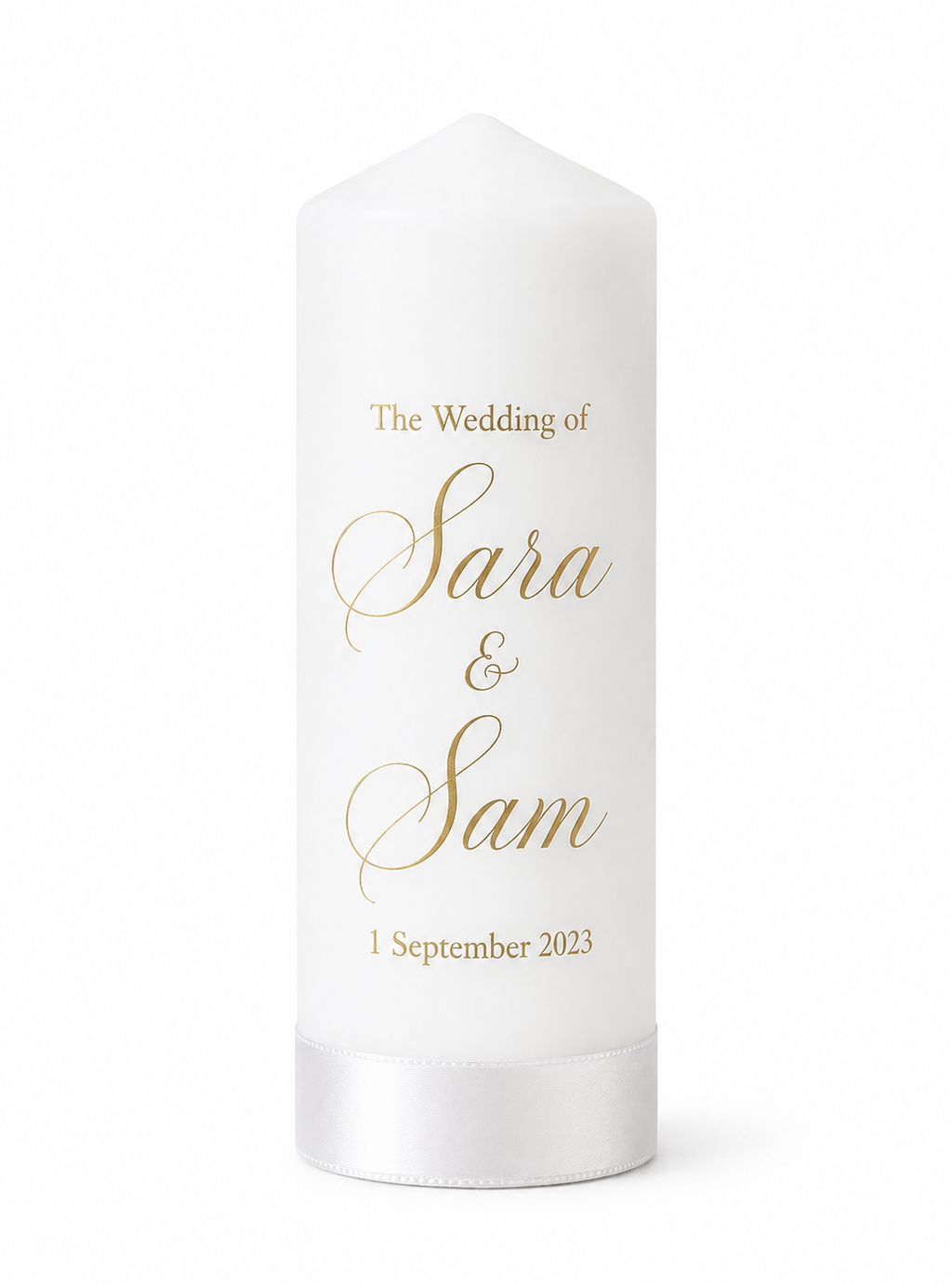 Classic Wedding Candle